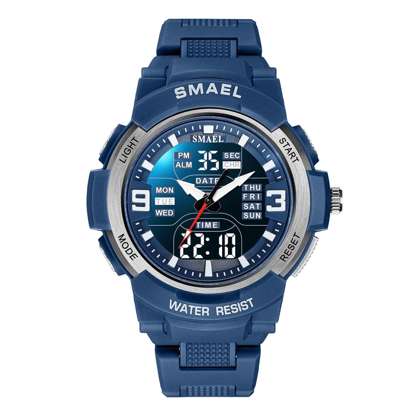 SMAEL 1912 Analog Digital Multifunctional Waterproof Electronic Watch For Men