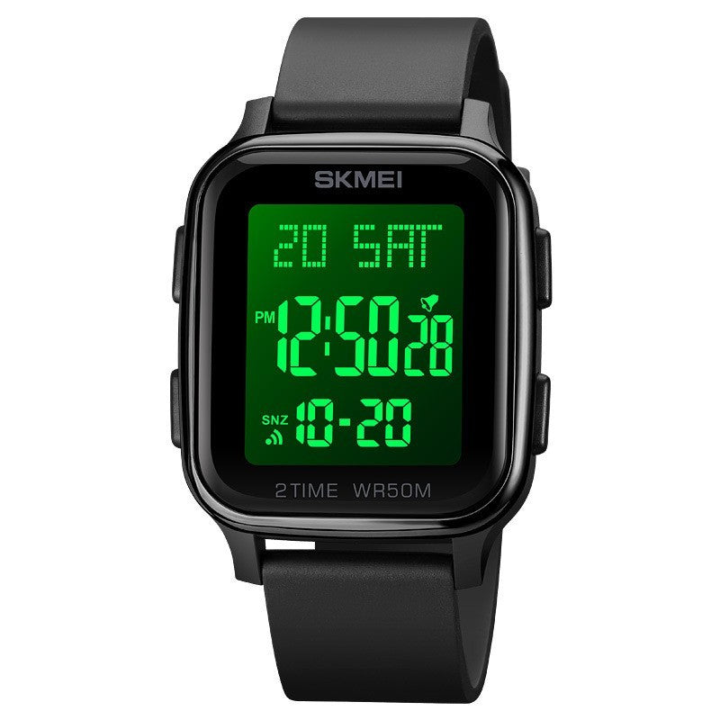 Skmei Square Waterproof Digital Sports Watch 1858 Original