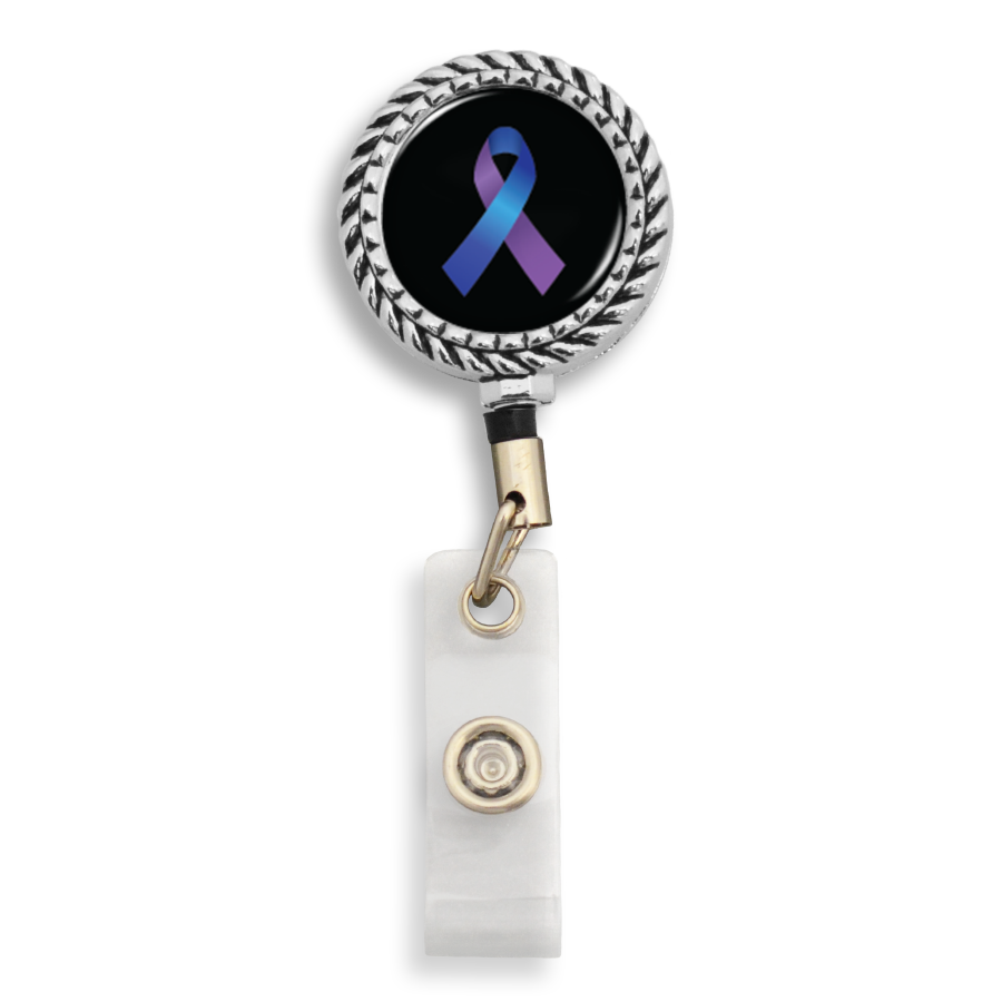 Arthritis Awareness Ribbon Badge Reel