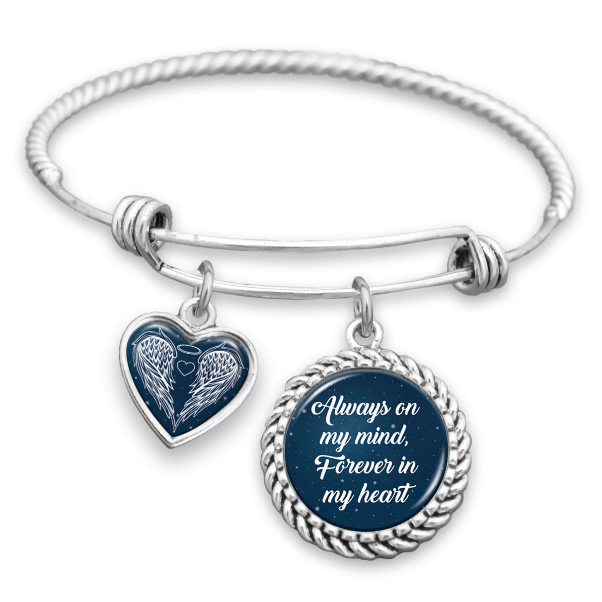 Always On My Mind, Forever In My Heart Night Sky Charm Bracelet