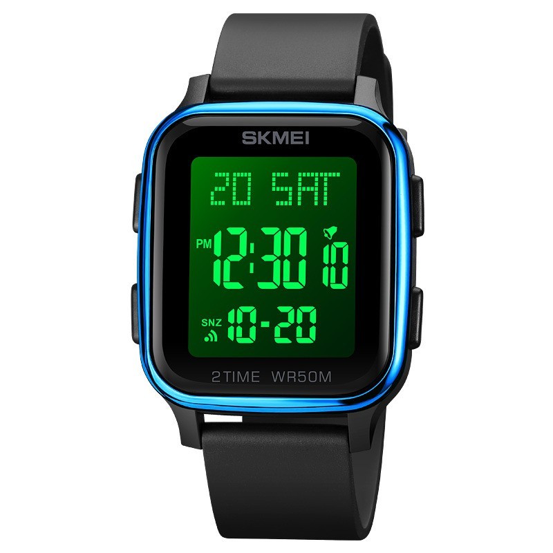 Skmei Square Waterproof Digital Sports Watch 1858 Original