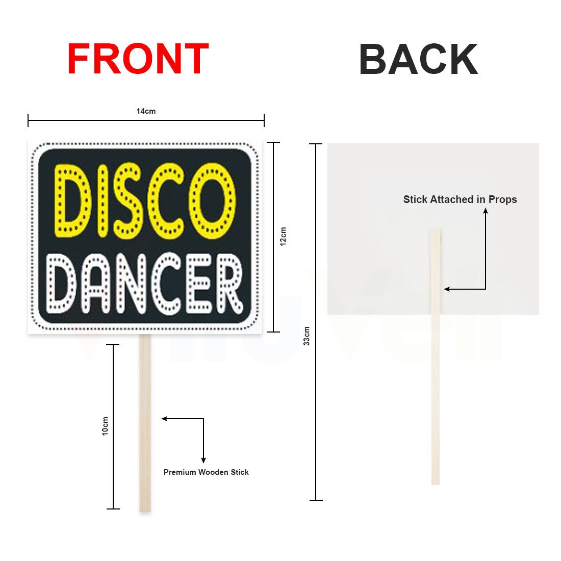 Set of 12 Funny Party Photo Booth Props Craft Item