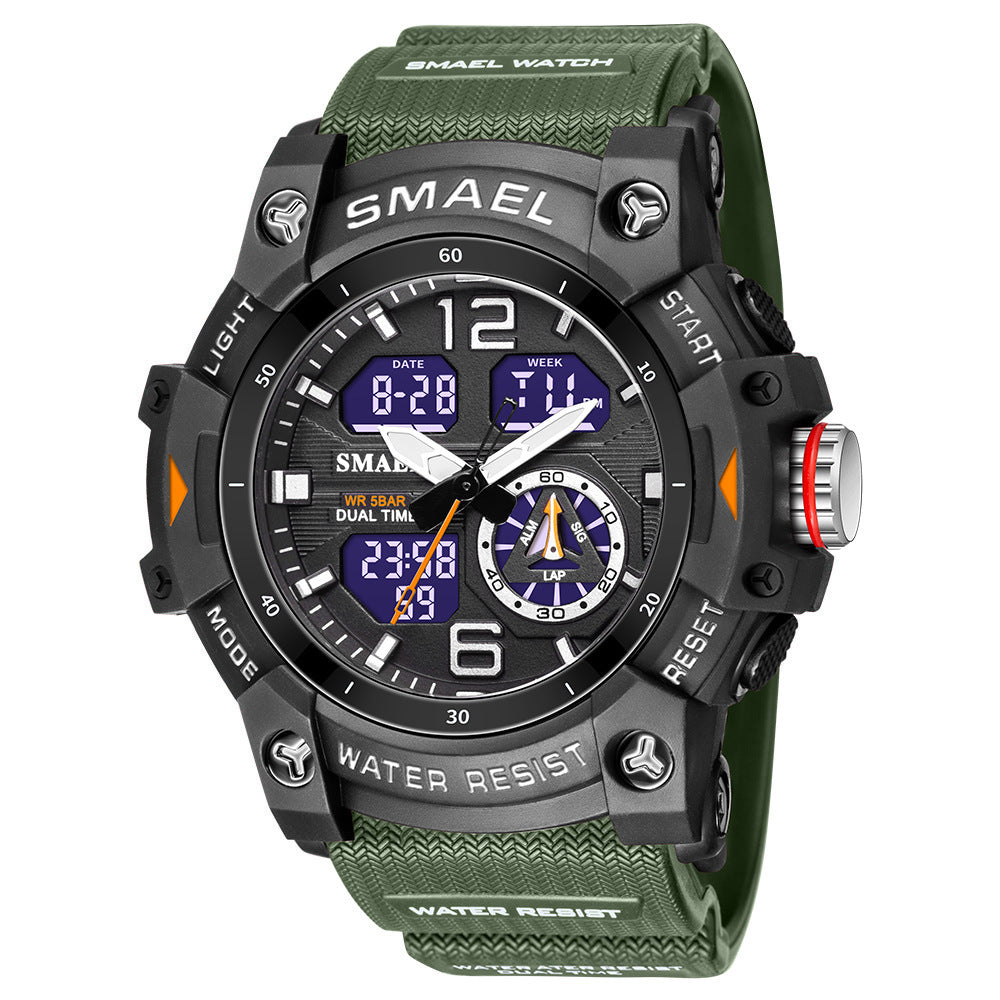 SMAEL Analog Digital Sports Watch For Men 8007