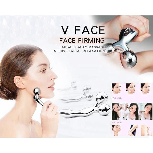 '-3D Roller Face Massager