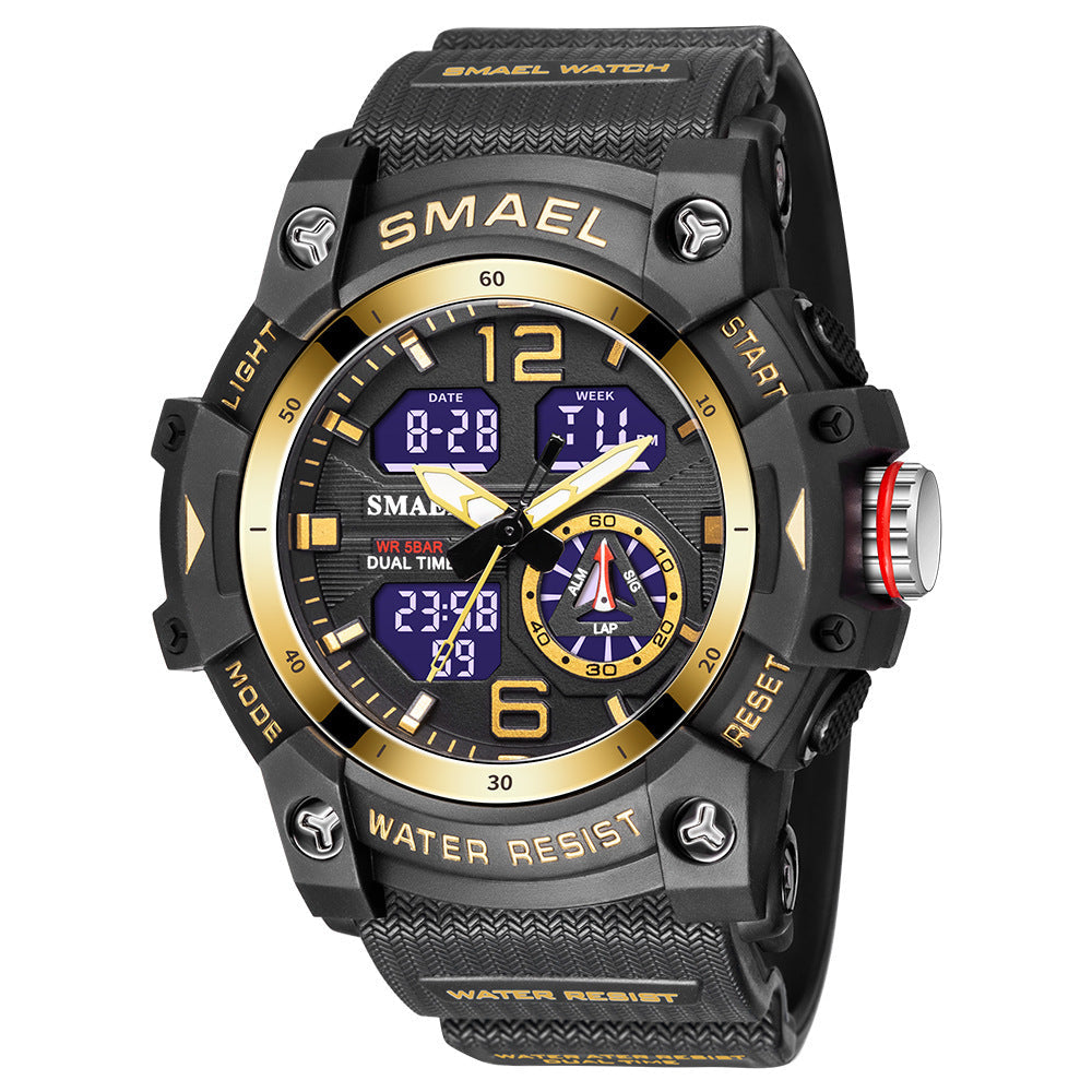 SMAEL Analog Digital Sports Watch For Men 8007