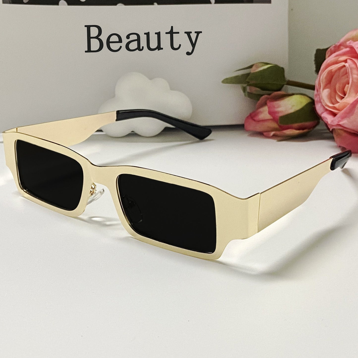 Square Cyberpunk Sunglasses – Trendy Hip-Hop Eyewear for Men & Women