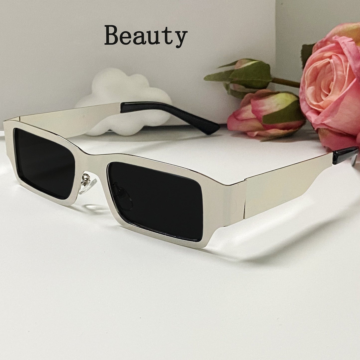 Square Cyberpunk Sunglasses – Trendy Hip-Hop Eyewear for Men & Women