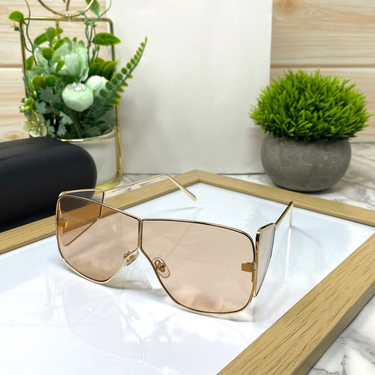 New Fashion Square Oversized Unisex Sunglasses-SunglassesCraft