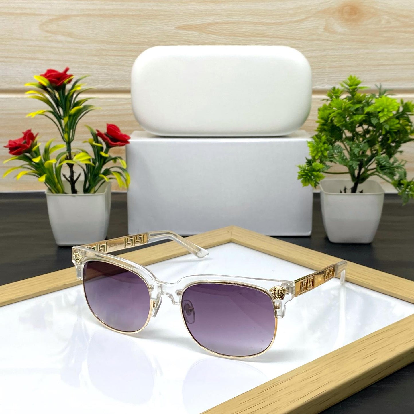 Classic Round Glasses Frames For Men And Women-SunglassesCraft