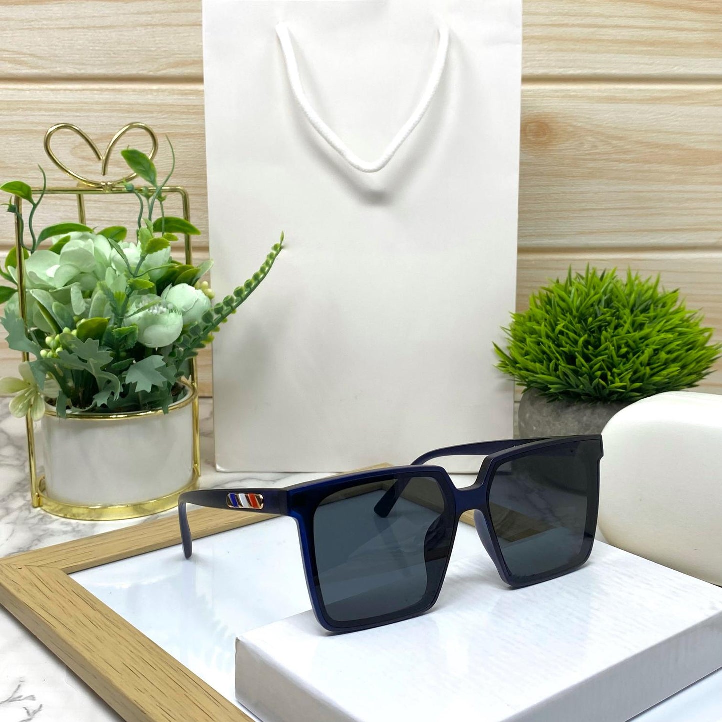 Classic Retro Vintage Square Sunglasses For Men And Women-SunglassesCraft