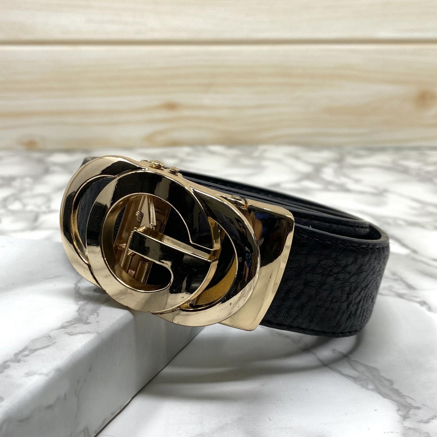 Tri G-Shape Casual Adjustable Auto Belt For Men-SunglassesCraft