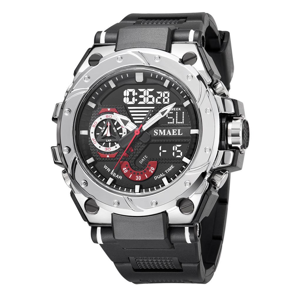 SMAEL Analog Digital Multifunctional Waterproof Watch For Men 8060