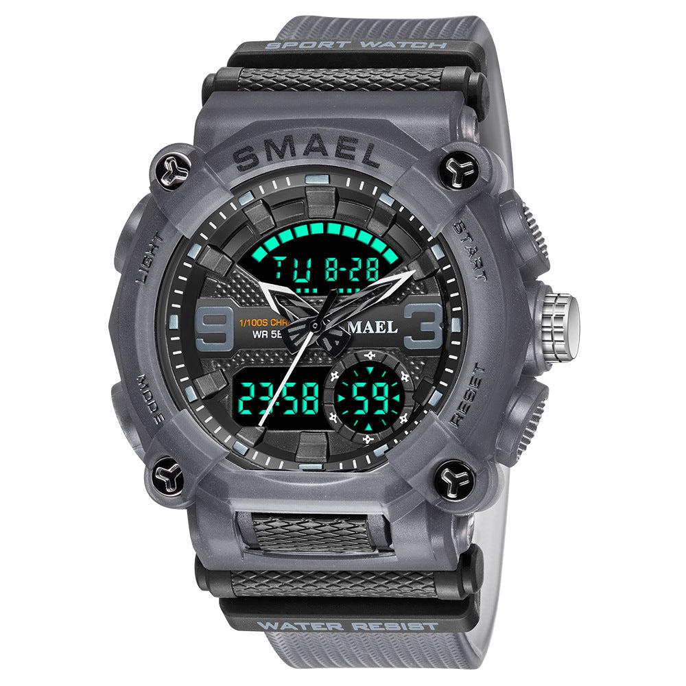 SMAEL Analog Digital Multifunctional waterproof Watch For Men 8052
