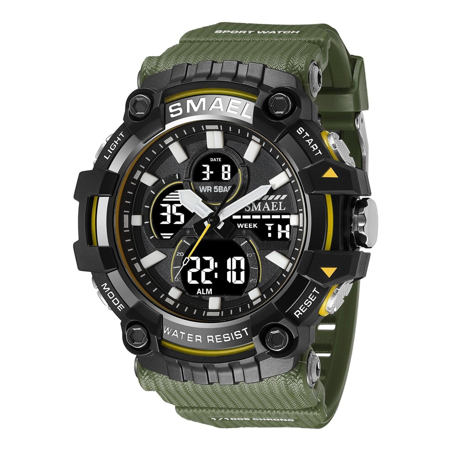 SMAEL Analog Digital Sports waterproof Watch For Men 8079