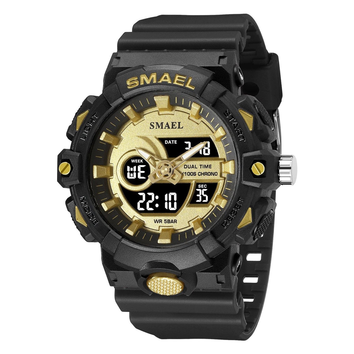 SMAEL Analog Digital Sports Watch For Men 8081