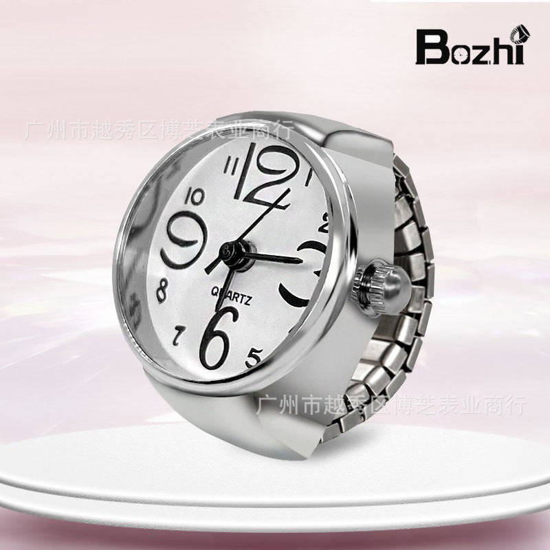 Unisex Ring Watch – Stylish Quartz Finger Watch