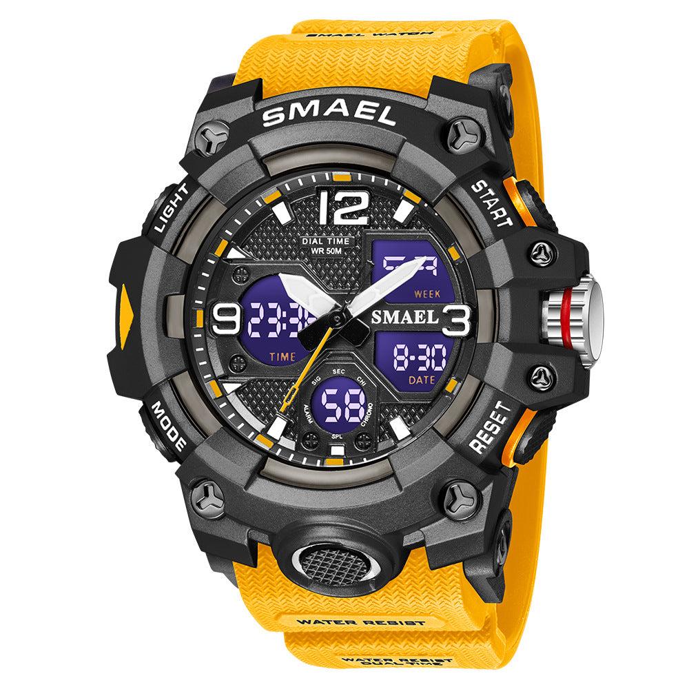 SMAEL Analog Digital Outdoor Sports Watch For Men 8008