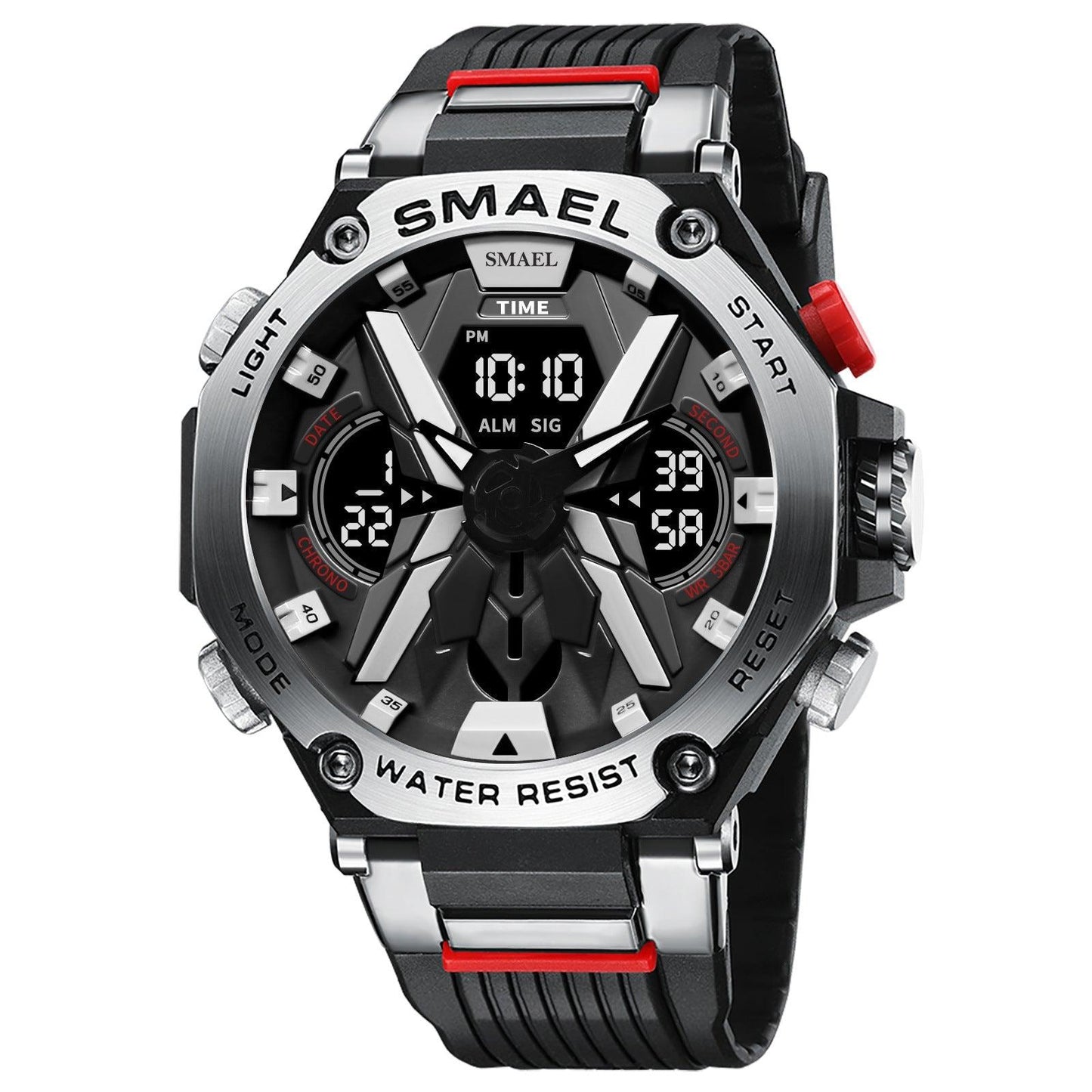 SMAEL Analog Digital Multifunctional watch For Men 8087