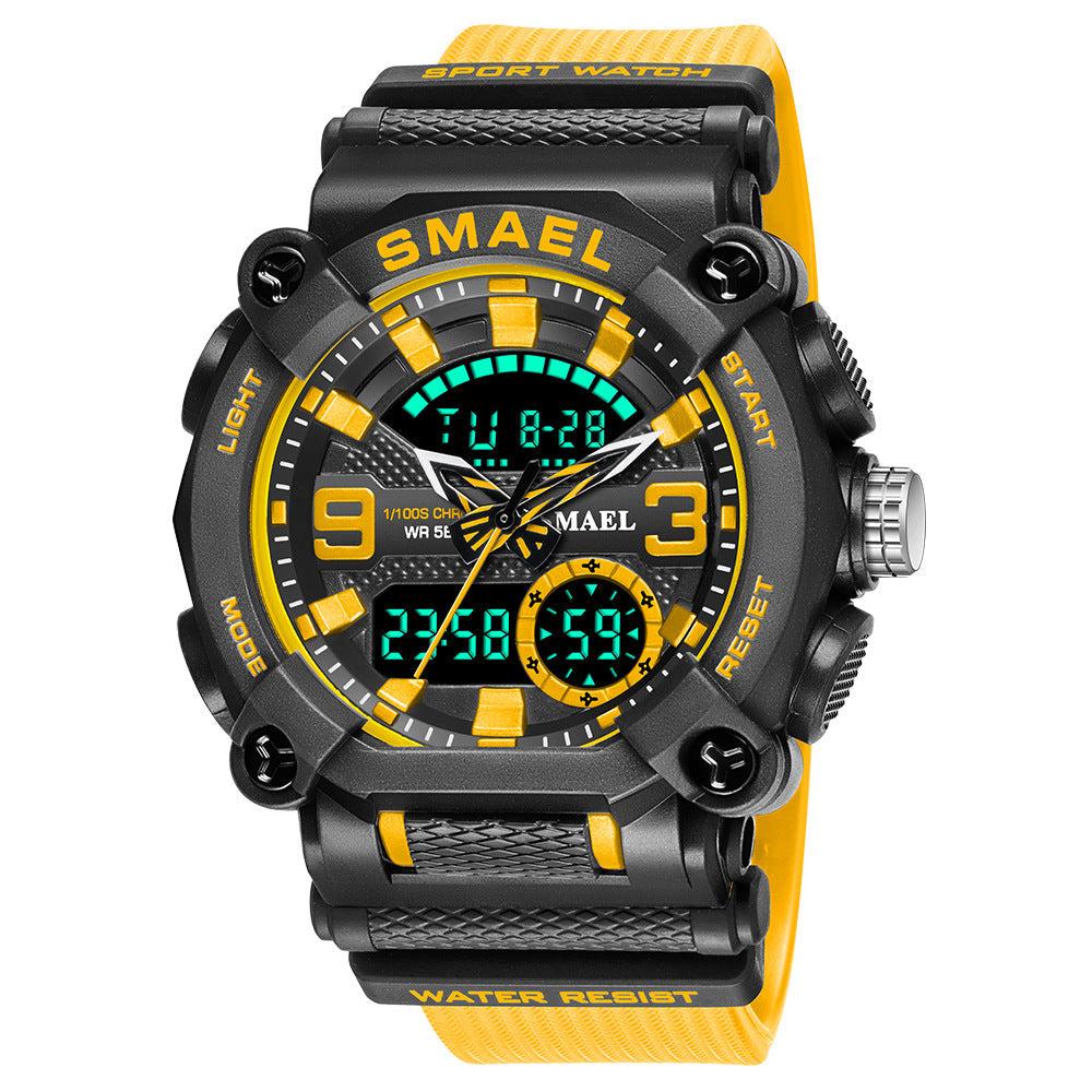SMAEL Analog Digital Multifunctional waterproof Watch For Men 8052