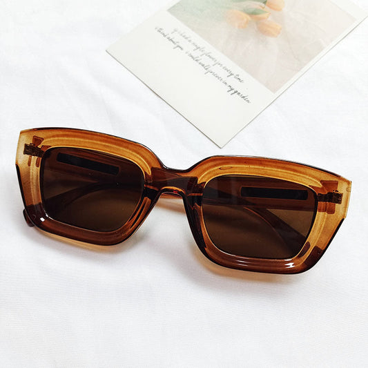 Women’s Cat Eye Sunglasses – Trendy Fashion Full-Frame Shades