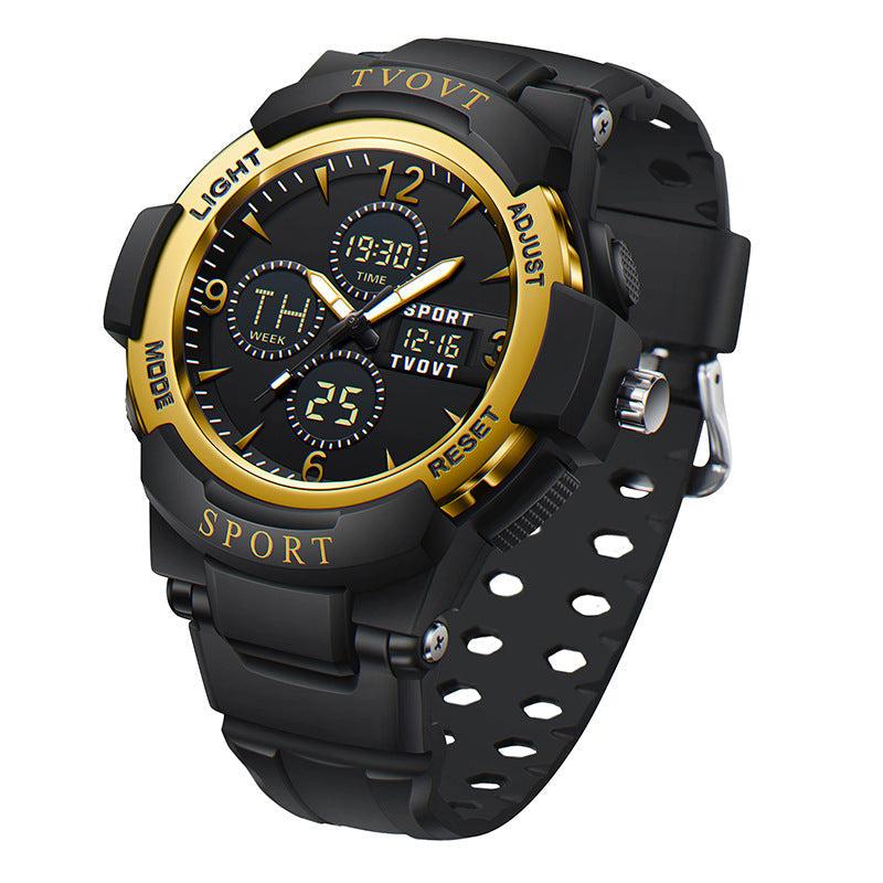 TVOVT 8805 Analog Digital Men's Waterproof Multifunctional Electronic Watch