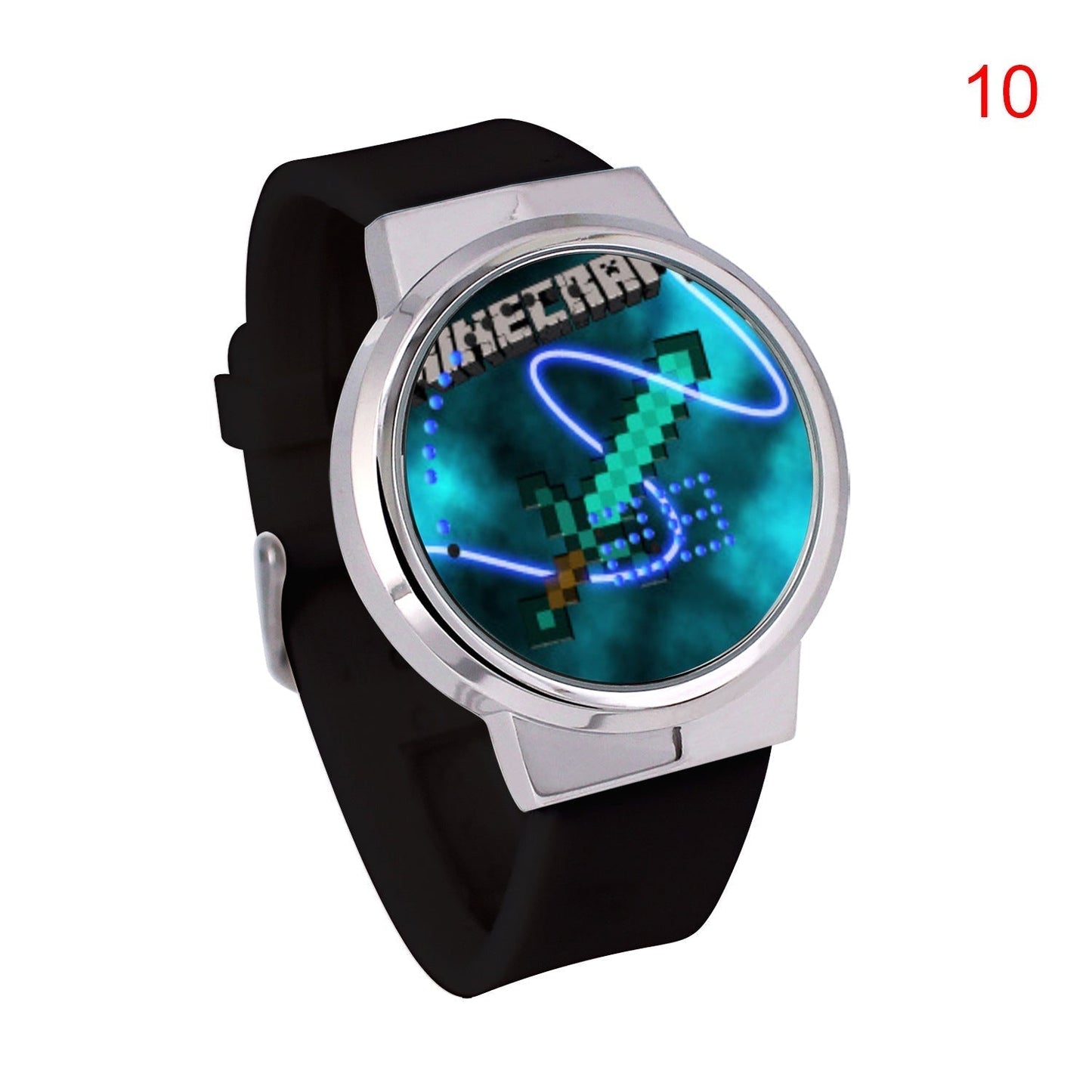 Unisex Roblox-Inspired LED Sports Watch – Waterproof Digital Touchscreen