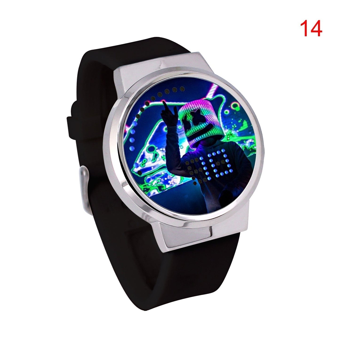 Unisex Roblox-Inspired LED Sports Watch – Waterproof Digital Touchscreen