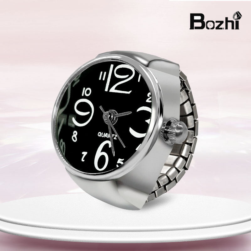 Unisex Ring Watch – Stylish Quartz Finger Watch