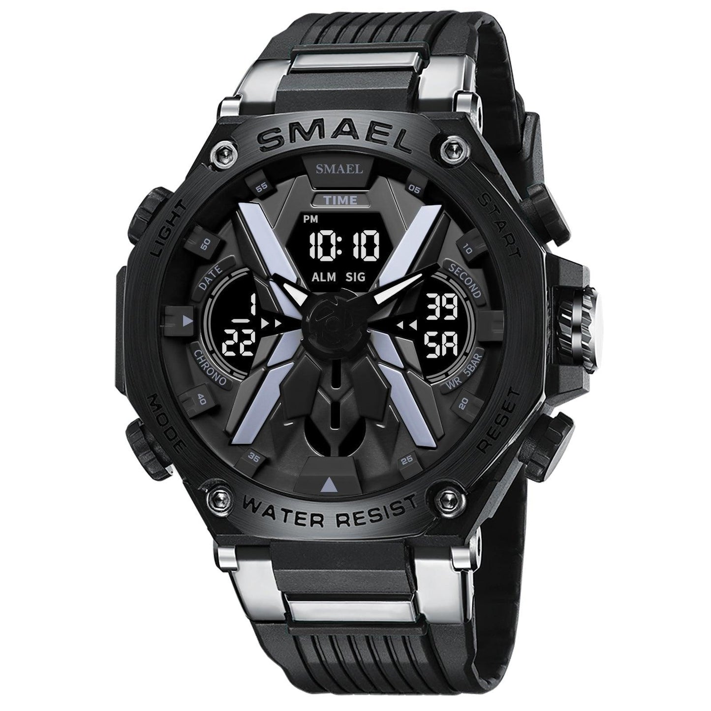 SMAEL Analog Digital Multifunctional watch For Men 8087