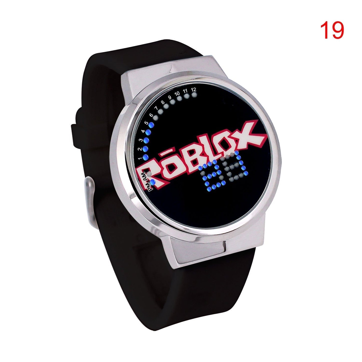 Unisex Roblox-Inspired LED Sports Watch – Waterproof Digital Touchscreen