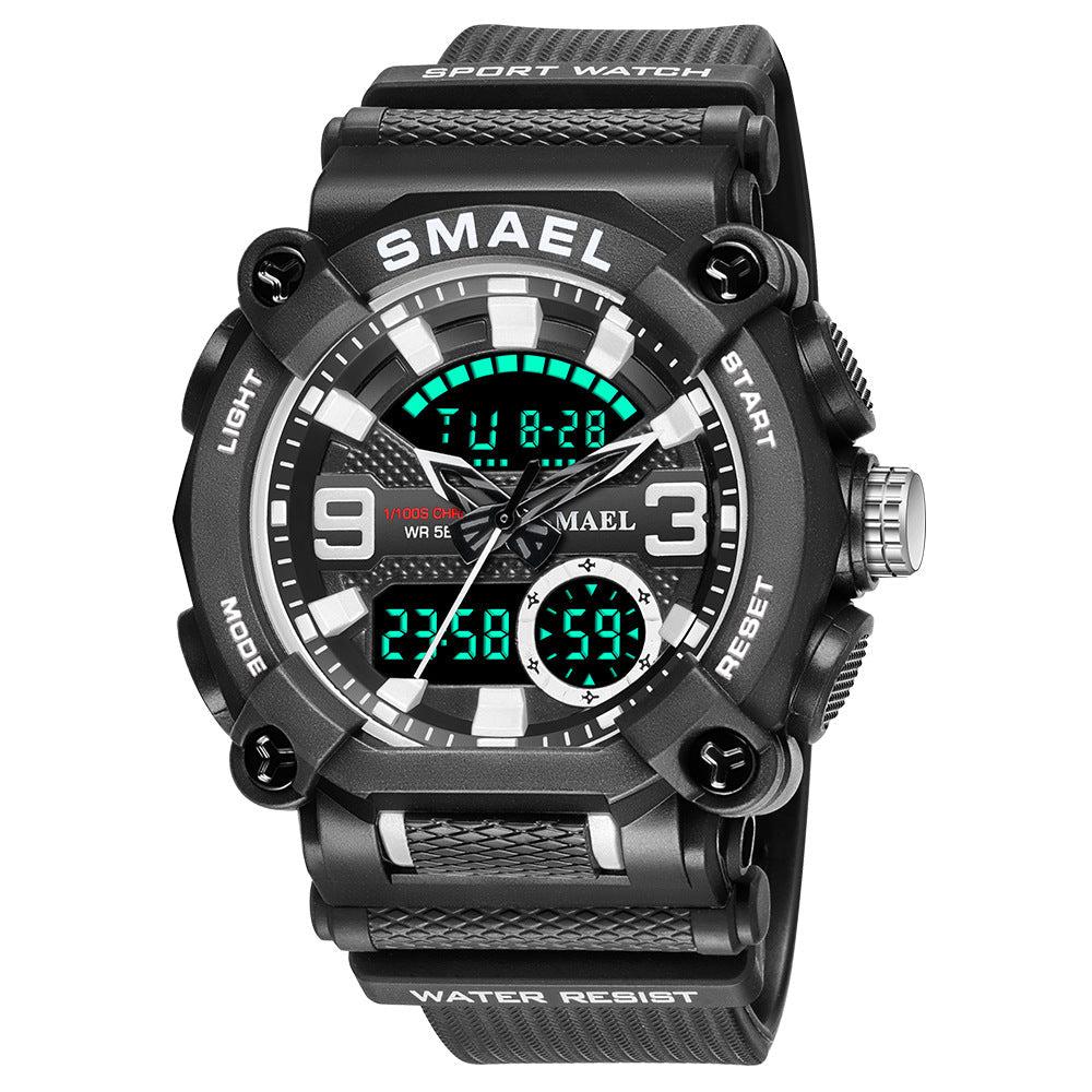 SMAEL Analog Digital Multifunctional waterproof Watch For Men 8052