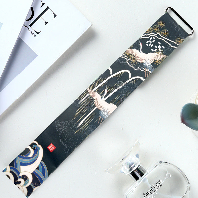 Trendy Paper Watch for Boys – Lightweight Digital Student Gift | Creative Design