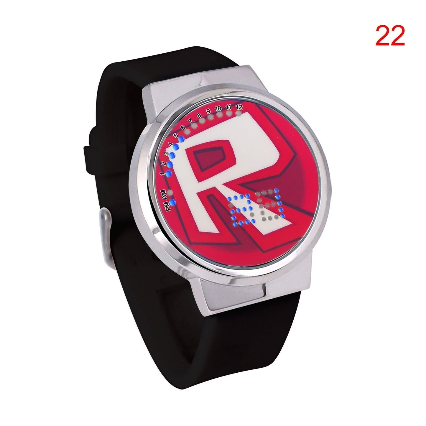Unisex Roblox-Inspired LED Sports Watch – Waterproof Digital Touchscreen