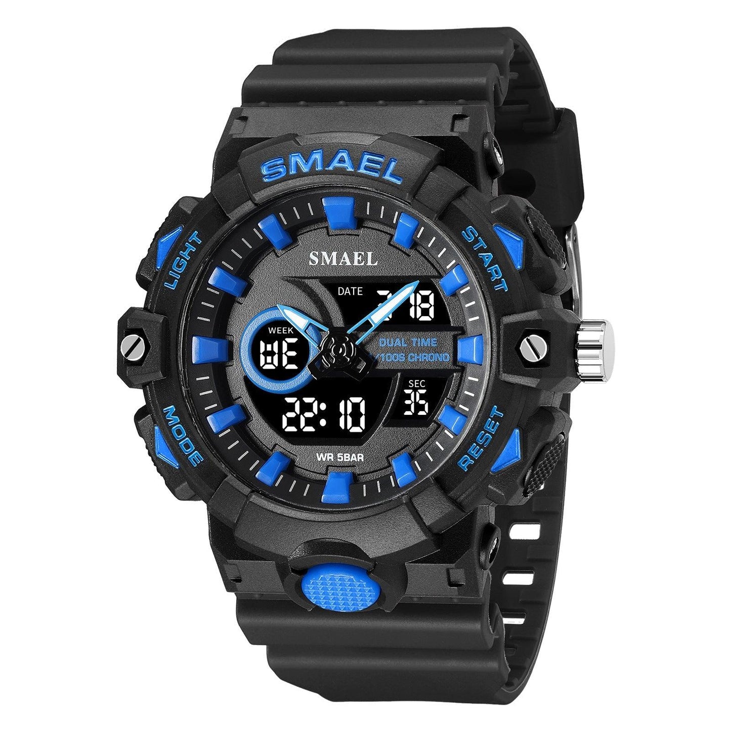 SMAEL Analog Digital Sports Watch For Men 8081