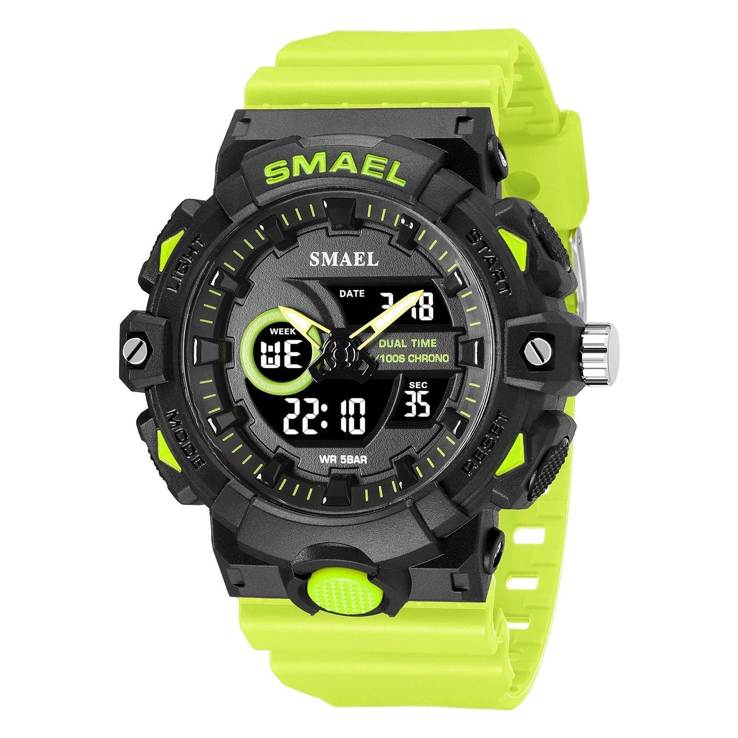 SMAEL Analog Digital Sports Watch For Men 8081
