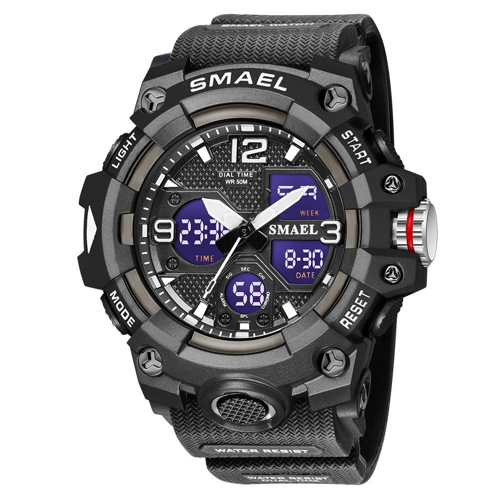 SMAEL Analog Digital Outdoor Sports Watch For Men 8008