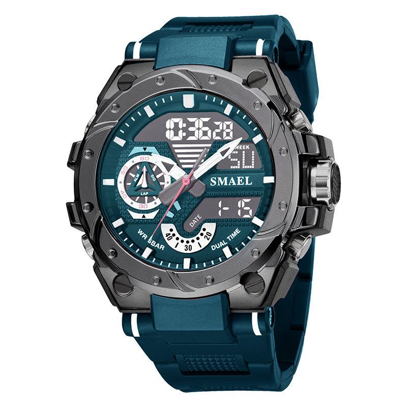 SMAEL Analog Digital Multifunctional Waterproof Watch For Men 8060