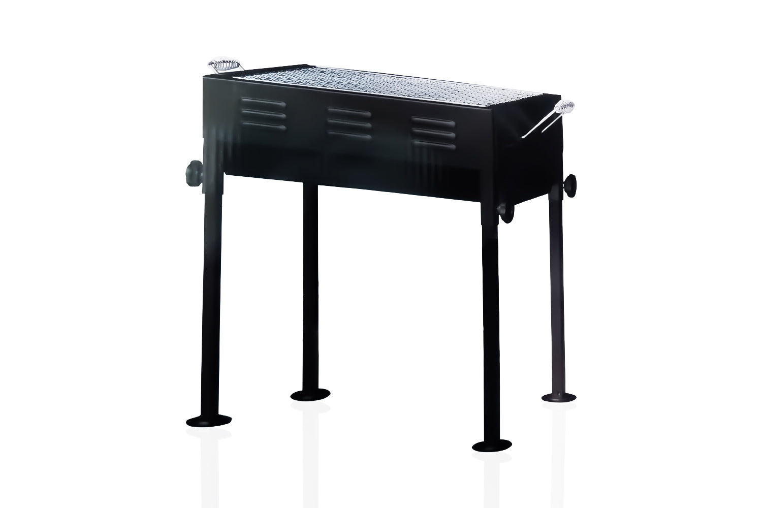 Terrace Garden Picnic Barbecue with Skewers & Wooden Handle