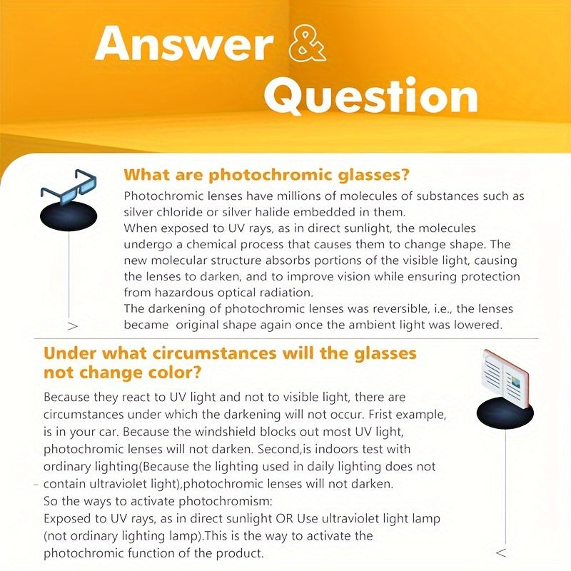 Aluminum Frame Fashion Glasses – Polarized Photochromic Sunglasses