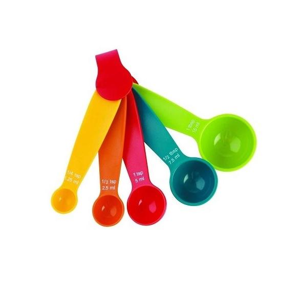 Plastic Measuring Spoons - Set of 5