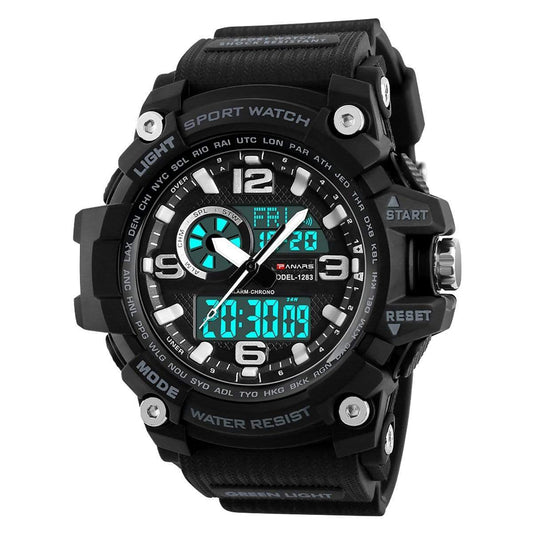 1283 Analog Digital Sports watch for Men Black