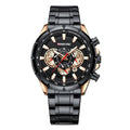 BINBOND Tactical Waterproof Watch Timing Multi-Pointer Quartz Watch