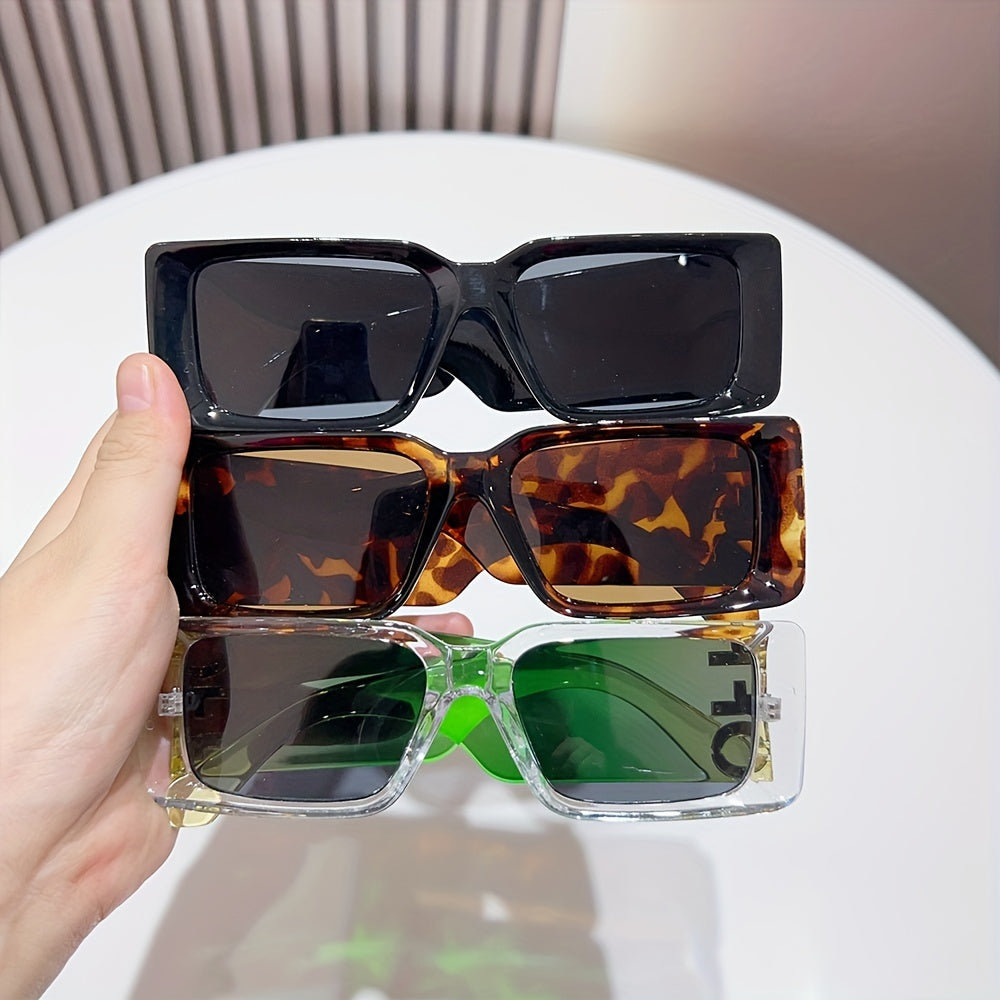 Retro Square Fashion Glasses for Men – Bold & Stylish Eyewear