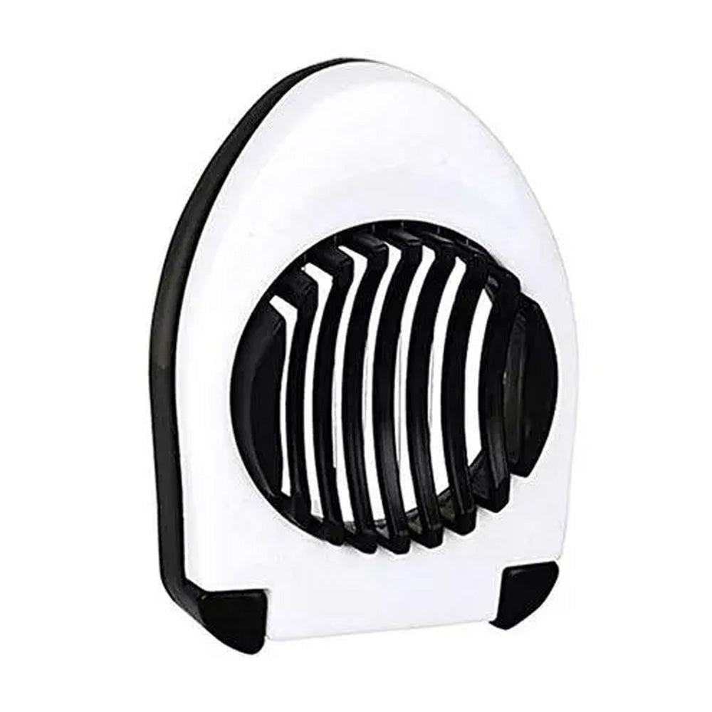 Oval Shape Plastic Multi Purpose Egg Cutter/Slicer with Stainless Steel Wires