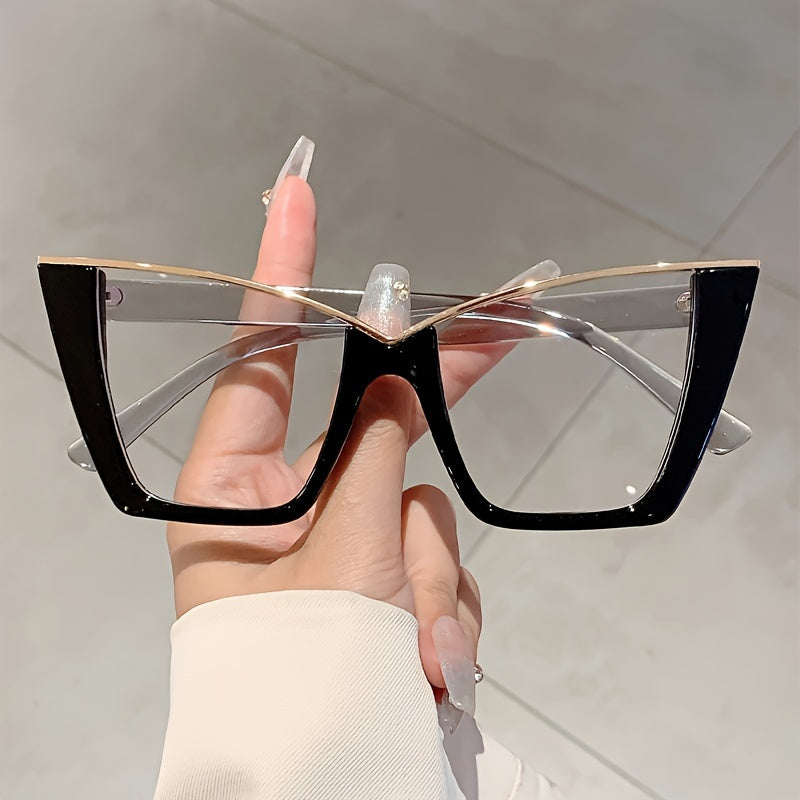 Fashion Cat Eye Glasses for Women – Chic Non-Prescription Eyewear