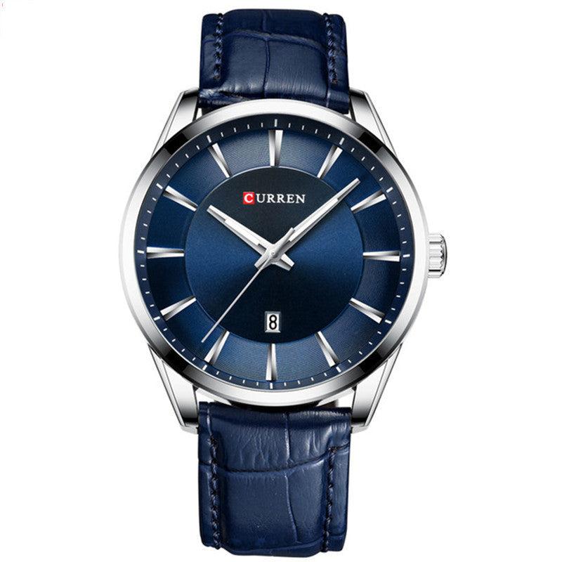 Curren Men's Business Belt Calendar Waterproof Quartz Watch