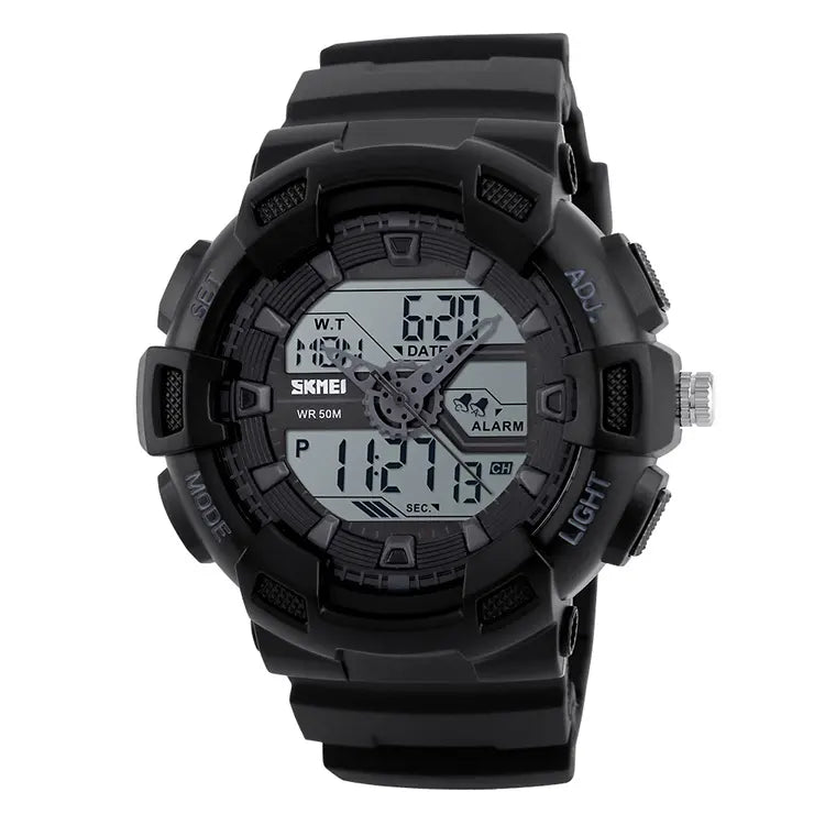 Skmei 1189 Original Analog Digital waterproof sport watch for Boys For Men