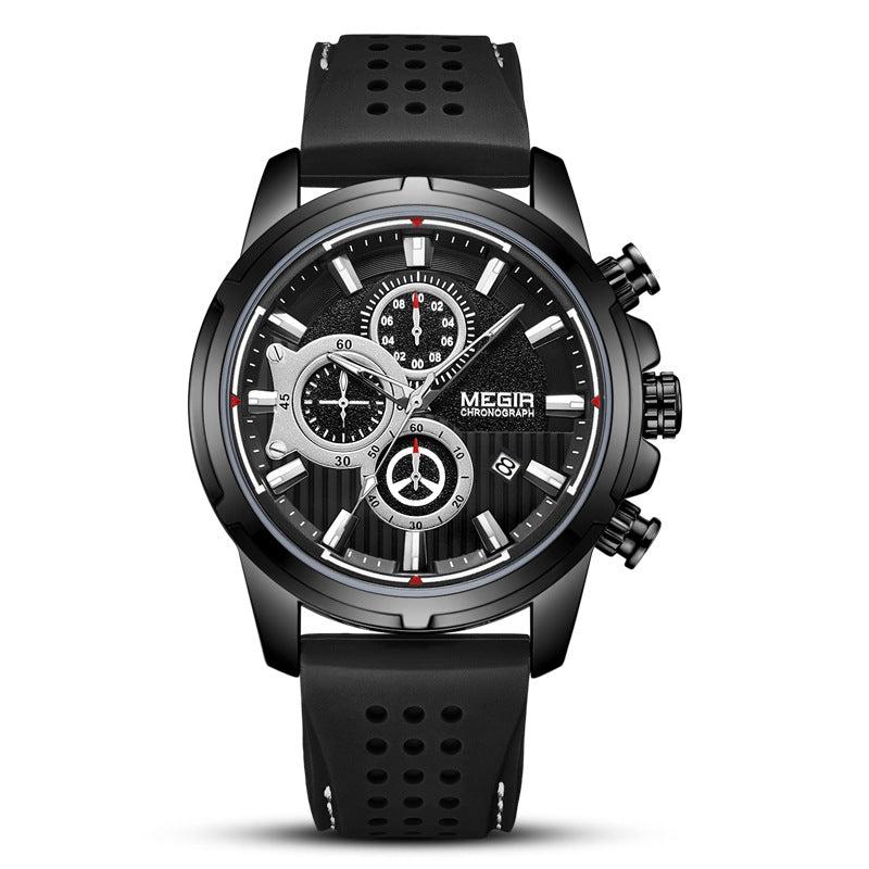 Megir Quartz Chronograph Watch For Men 2101