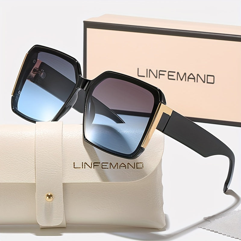 Fashion Large Frame Glasses – Chic Outdoor Accessory