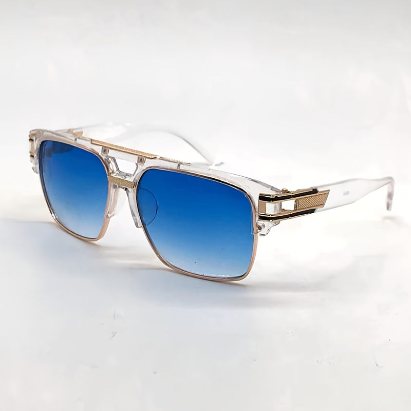 Men's Large Frame Fashion Glasses – Stylish Eyewear for Outdoor Adventures